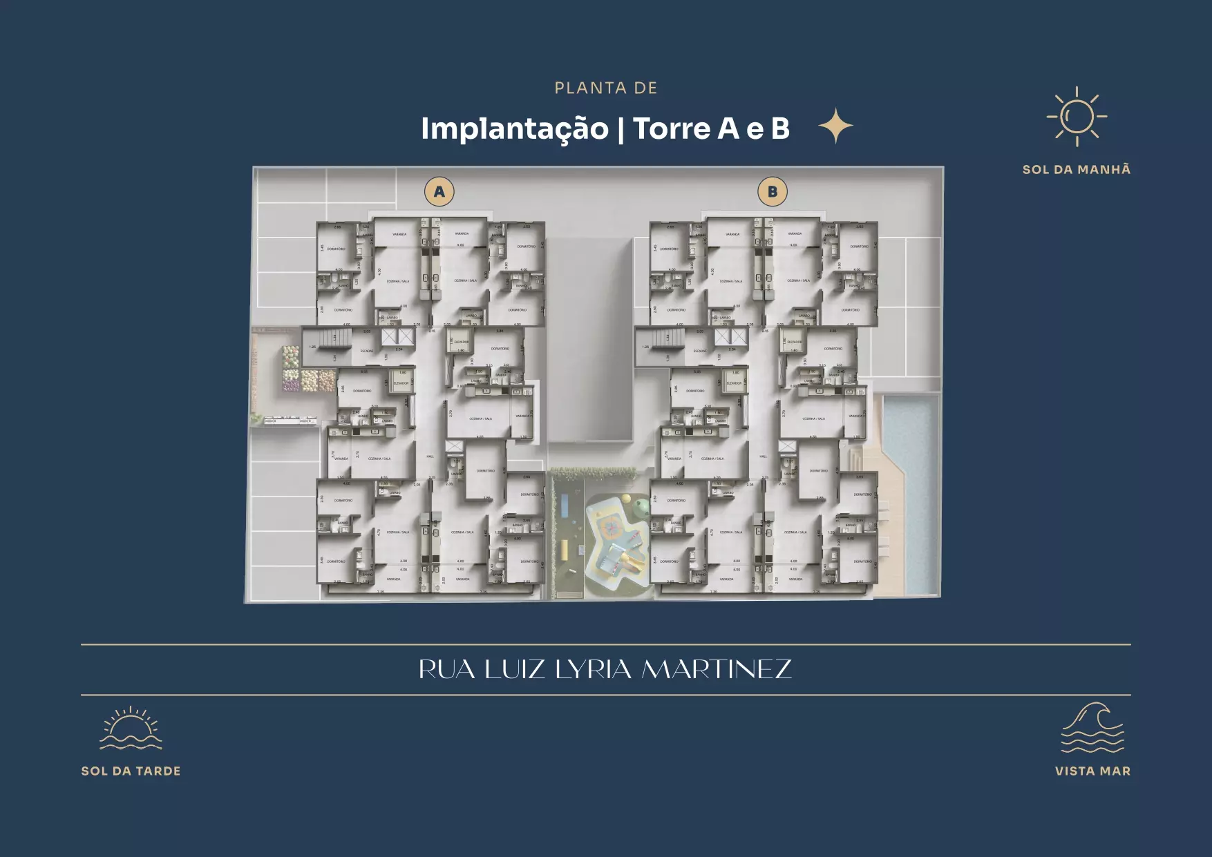 Implantação - Torre A e B